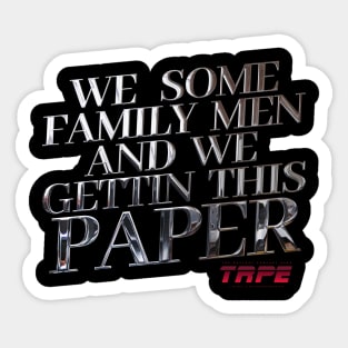 FAMILY MAN Sticker